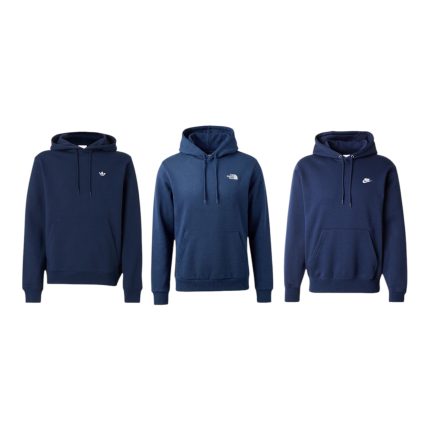 ΣΕΤ ΦΟΥΤΕΡ 3 ΤΕΜΑΧΙΩΝ ΜΠΛΕ ADIDAS/NIKE/THE NORTH FACE