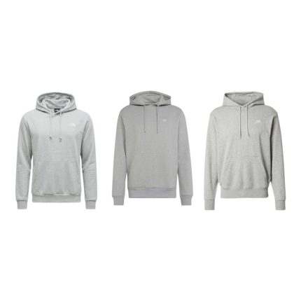 ΣΕΤ ΦΟΥΤΕΡ 3 ΤΕΜΑΧΙΩΝ ΓΚΡΙ ΝΙΚΕ/ADIDAS/THE NORTH FACE